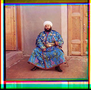 Alim Khan, Emir von Buchara Quelle: Library of Congress, Public Domain (http://loc.gov/pictures/resource/prokc.21887/)